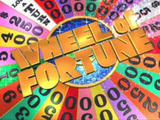 Wheel of Fortune 2nd Edition title screen for Playstation